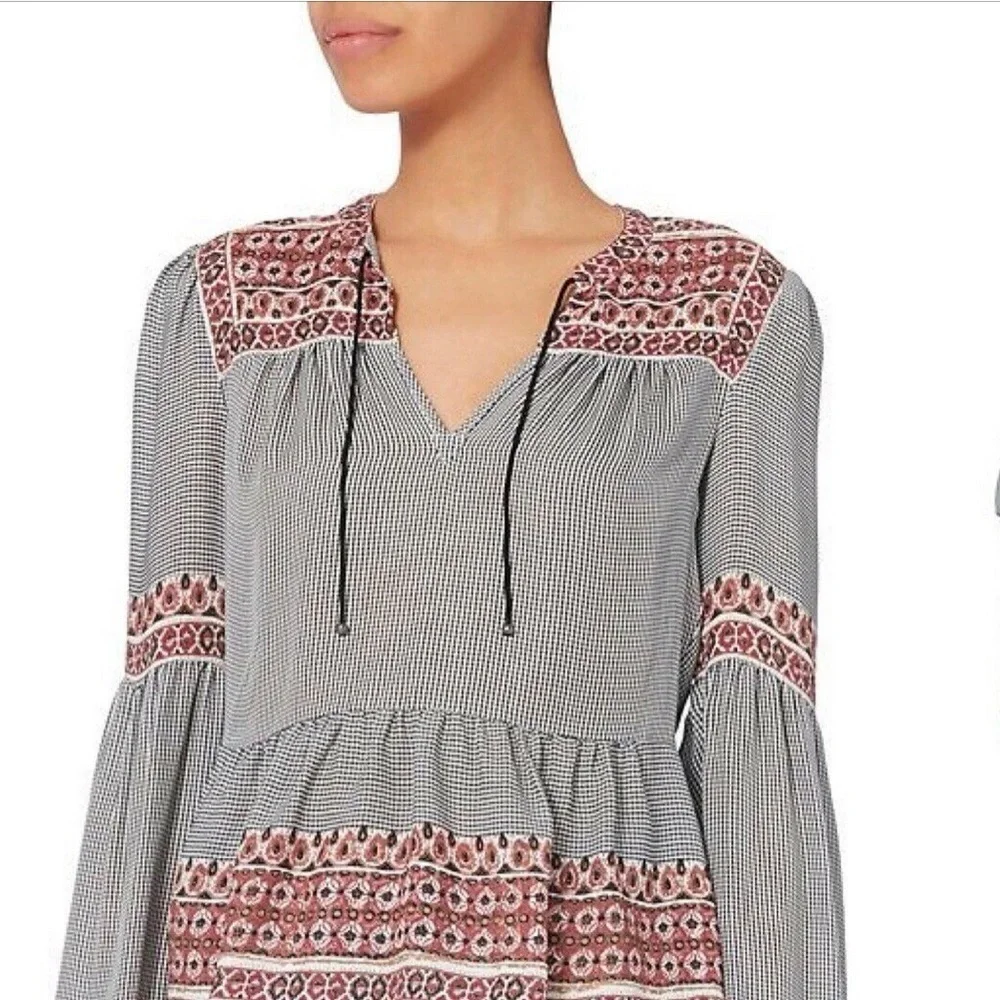 Veronica Beard silk Rosie top size 6 - Picture 1 of 9